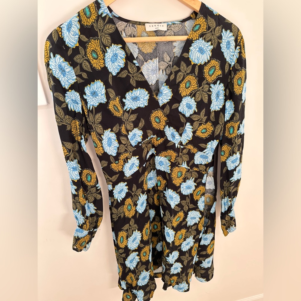 Sandro Flowel dress